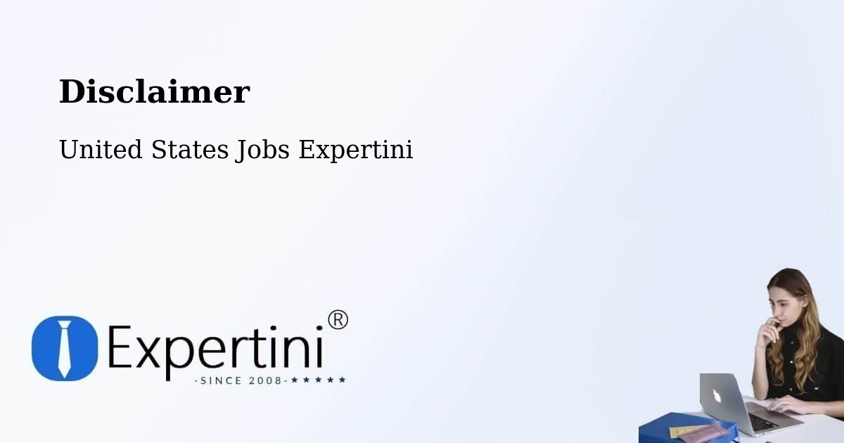 Disclaimer – Dyer - United States Jobs Expertini